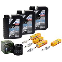 Maintenance Set oil 3L + oil filter + spark plugs