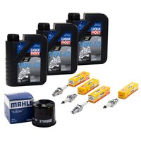 Maintenance Set oil 3L + oil filter + spark plugs