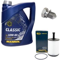 Engine Oil Set 10W-40 5 liters + oil filter SCT SH4771L +...