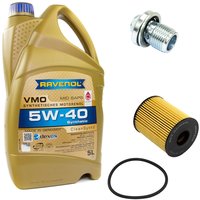 Motorl Set VMO SAE 5W-40 5 Liter + lfilter SH4794P +...