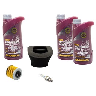 Maintenance Set oil 3L air filter + oil filter + spark plug