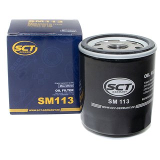 Engineoil set VMP SAE 5W-30 5 liters + Oil Filter SM113 + Oildrainplug 03272