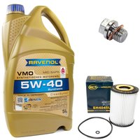 Motorl Set VMO SAE 5W-40 5 Liter + lfilter SH4045L +...