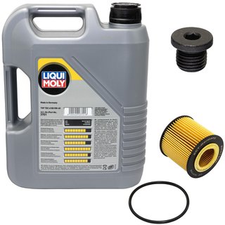 Motorl Set Top Tec 4100 5W-40 5 Liter + lfilter SH4790P + lablassschraube 48874