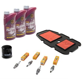 Maintenance Set oil 3L air filter + oil filter + spark plugs