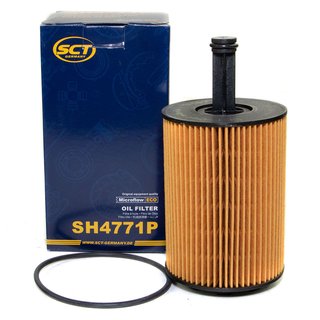 Oil filter engine Oilfilter SCT SH4771P + Oildrainplug 15374