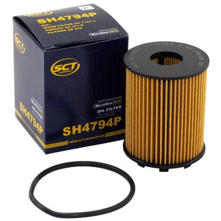 Oil filter engine Oilfilter SCT SH4794P + Oildrainplug 38179