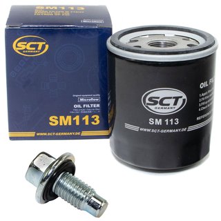 lfilter Motor l Filter SCT SM113 + lablassschraube 48881