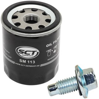 lfilter Motor l Filter SCT SM113 + lablassschraube 48881