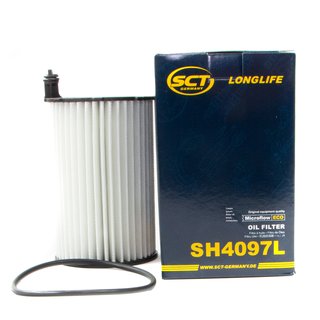lfilter Motor l Filter SCT SH4097L + lablassschraube 48874