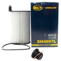 Oil filter engine Oilfilter SCT SH4097L + Oildrainplug...