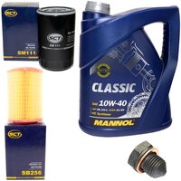 Motorl Set 10W40 5 Liter + lfilter SM111 +...