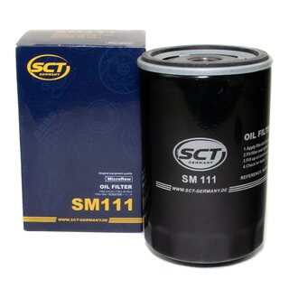 Engineoil set Top Tec 4100 5W-40 5 liters + Oil Filter SM111 + Oildrainplug 48871 + Airfilter SB2138