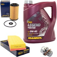 Motorl Set 0W40 4 Liter + lfilter SH425/1P +...