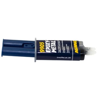 Zwei Komponenten Kleber Zweikomponentenkleber Epoxy- Metall MANNOL 9905 4 X 30 g