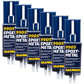 Twocomponent adhesive Twocomponentadhesive Epoxy- Metal MANNOL 9905 6 X 30 g