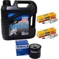 Maintenance Set oil 4L + oil filter + spark plugs