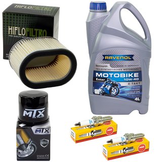 Maintenance Set oil 4L + air filter + oil filter + spark plugs