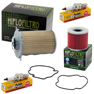 Maintenance package air filter + oil filter + spark plugs