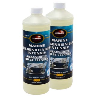 Marine Bilgecleaner Intensive Boatcleaner Autosol 11 054102 2 X 1 liter bottle