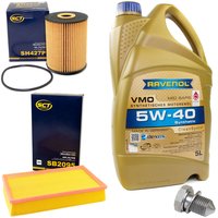 Engineoil set VMO SAE 5W-40 5 liters + Oil Filter SH427P...