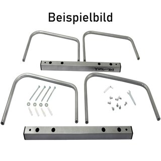 Bicycle stand, bike stand, stand for 4 bicycles for wall and floor mounting