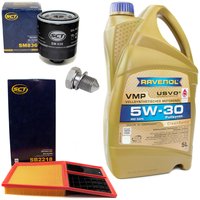 Engineoil set VMP SAE 5W-30 5 liters + Oil Filter SM836 +...