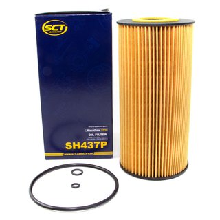 Engineoil set Favorit 15W50 5 liters + Oil Filter SH437P + Oildrainplug 08277 + Airfilter SB043