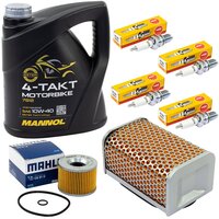 Maintenance Set oil 4L air filter + oil filter + spark plugs