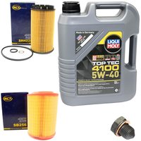 Engineoil set Top Tec 4100 5W-40 5 liters + Oil Filter...