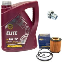 Motorl Set 5W40 5 Liter + lfilter SH 4043 P +...