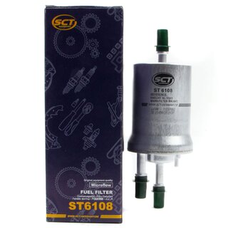 Inspektionspaket Kraftstofffilter ST 6108 + lfilter 22532 + lablassschraube 48871 + Motorl 10W-40 MN7507-5