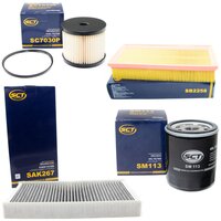 Filter set inspection fuelfilter SC 7030 P + oil filter...