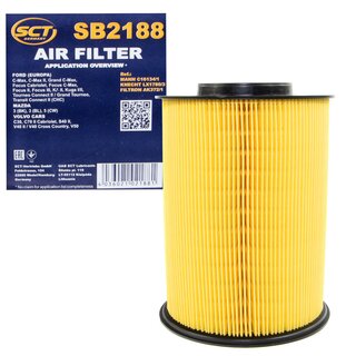 Filter Set Inspektion Kraftstofffilter SC 7054 P + lfilter SH 4035 P + Luftfilter SB 2188 + Innenraumfilter SAK 200