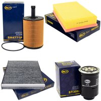 Filter set inspection fuelfilter ST 306 + oil filter SH...