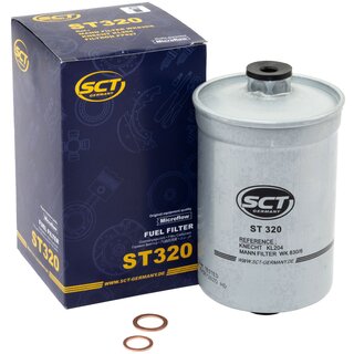Filter set inspection fuelfilter ST 320 + oil filter SM 111 + air filter SB 206 + cabin air filter SA 1119