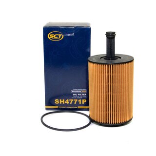 Filter set inspection fuelfilter ST 775 + oil filter SH 4771 P + Oildrainplug 48871 + air filter SB 2166 + cabin air filter SA 1135