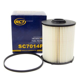 Filter set inspection fuelfilter SC 7014 P + oil filter SH 425/1 P + Oildrainplug 08277 + air filter SB 528 + cabin air filter SAK 171