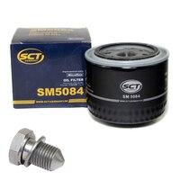 Oilfilter with oildrain plug oil filter SM 5084 + oil...