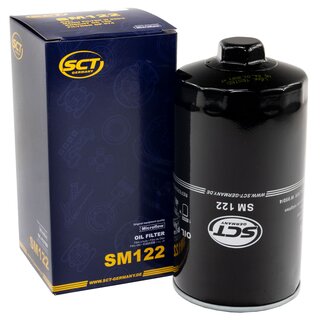Motorl Set 5W-40 5 Liter + lfilter SM 122 + lablassschraube 12281