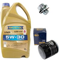 Motorl Set 5W-30 5 Liter + lfilter SM 106 +...