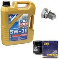 Motorl Set 5W-30 5 Liter + lfilter SM 5092 +...
