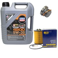 Engine Oil Set 5W-30 5 liters + Oilfilter SCT SH 4046 P +...