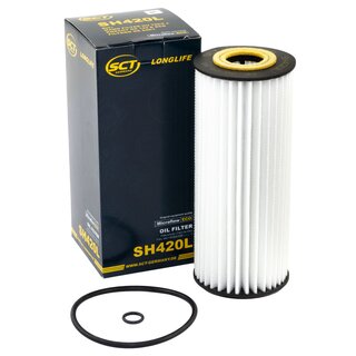 Motorl Set 5W-30 5 Liter + lfilter SH 420 L + lablassschraube 19401