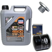 Engine Oil Set 5W-30 5 liters + Oilfilter SCT SM 105 +...