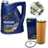 Engine Oil Set 10W-40 5 liters + Oilfilter SCT SH 420 P +...