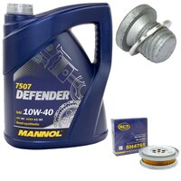 Engine Oil Set 10W-40 5 liters + Oilfilter SCT SH 4765 +...