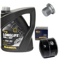 Motorl Set 5W30 5 Liter + lfilter SM 5084 +...