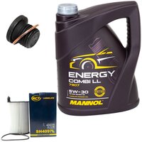 Motorl Set 5W-30 5 Liter + lfilter SH 4097 L +...