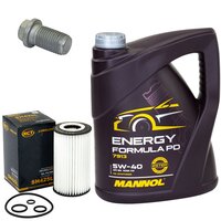 Motorl Set 5W-40 5 Liter + lfilter SH 425 L +...